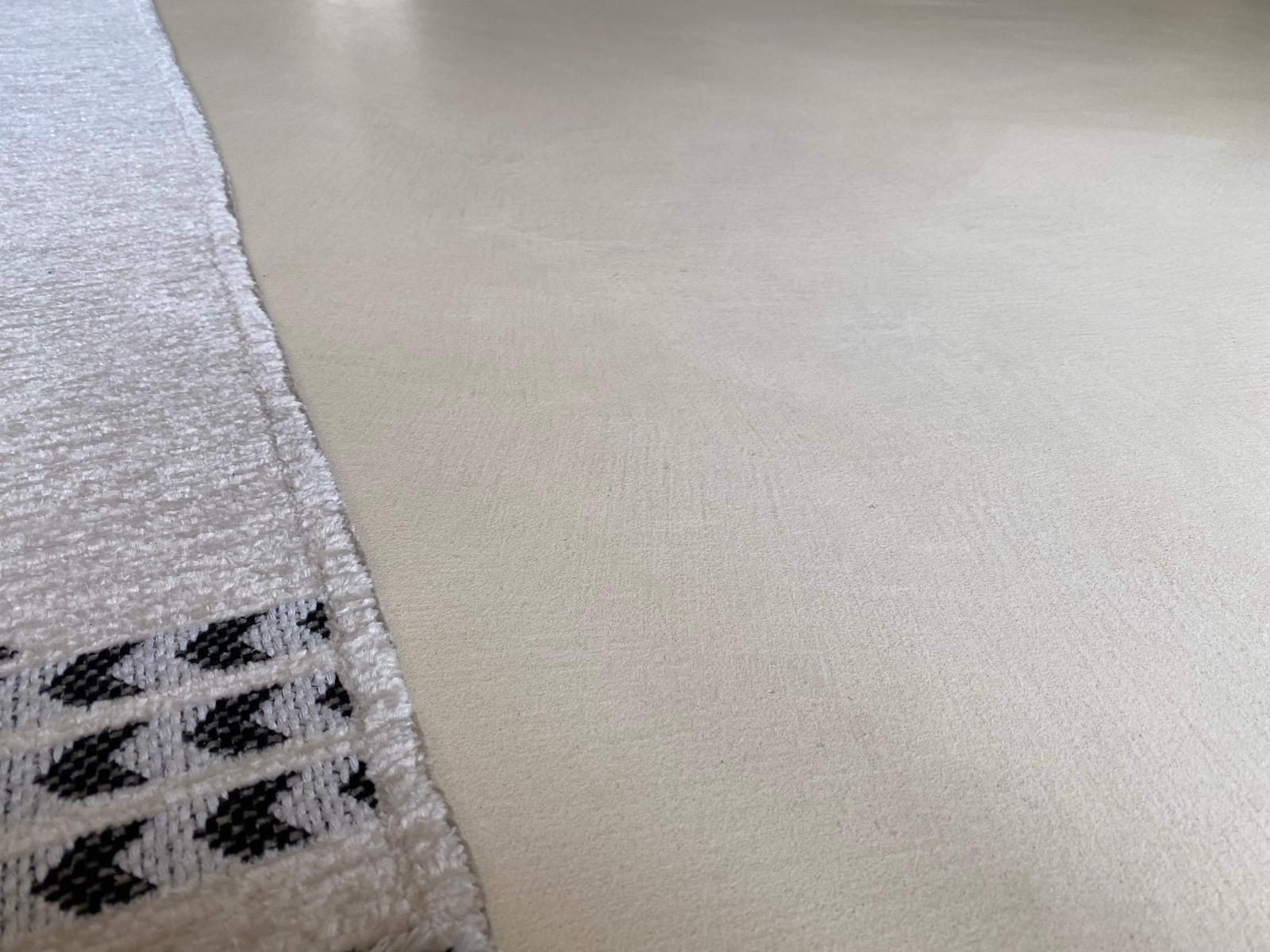 Microcement floor close-up