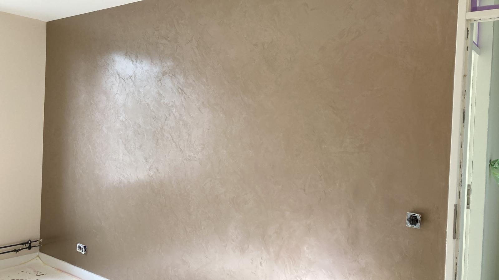 Olive decorative plaster